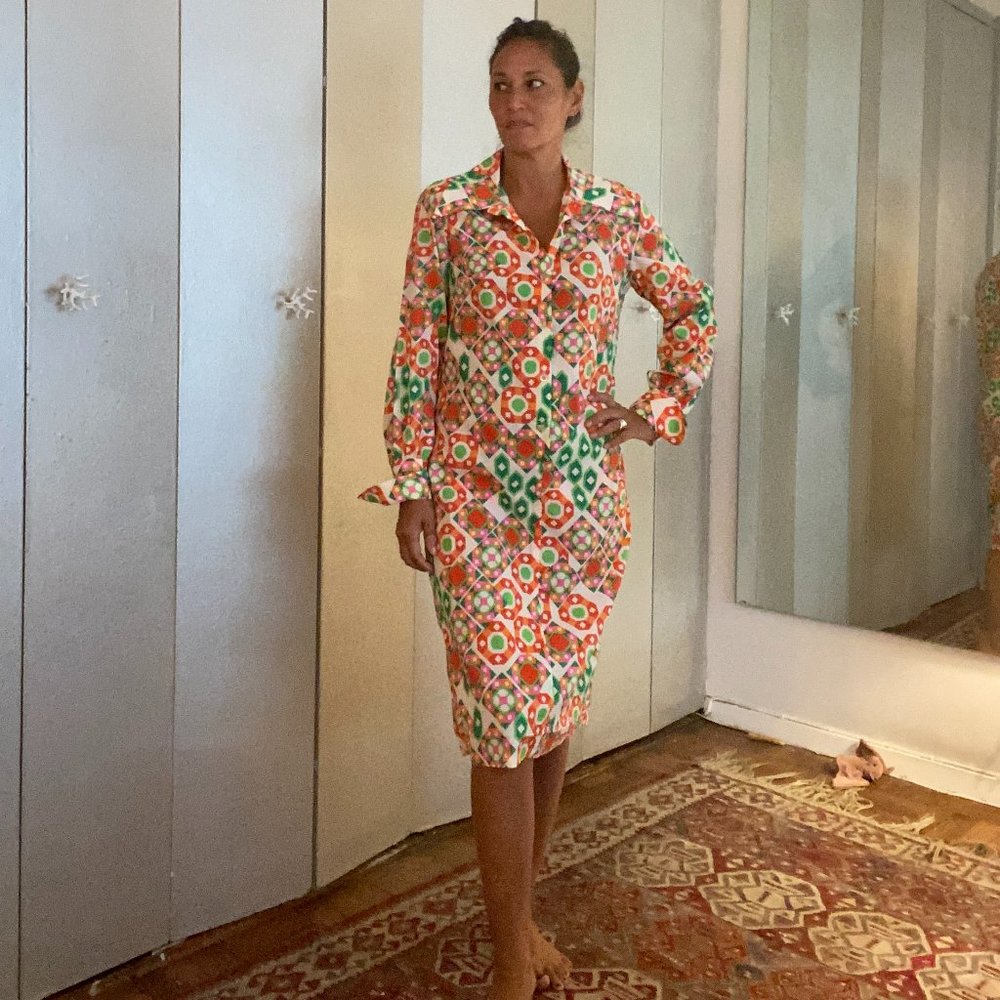 Vintage Shirt Dress